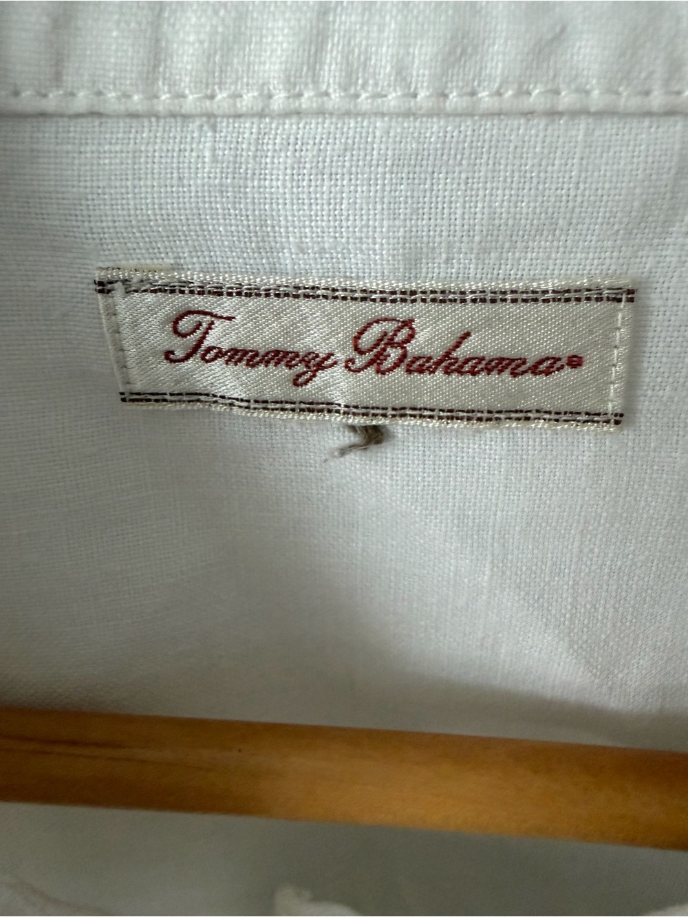 Tommy Bahama Cream Lightweight Button-Front Shirt Jacket - Picture 7 of 12